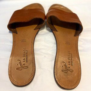 Joie Lacey Leather Slide Sandal Size 36.5